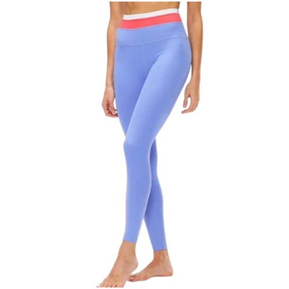 Beyond Yoga Blue and Pink Leggings